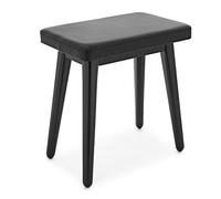 Compact Piano Stool by Gear4music Black