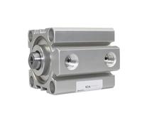 Compact Pneumatic Cylinder, Aluminium Double Action Pneumatic Cylinder, SDA63/80/100mm Bore Pneumatic Air Cylinders, 5-100mm Pneumatic Thin Cylinder(75MM*63MM)