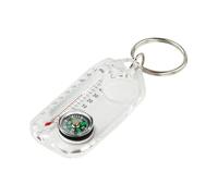 Compact Pocket Compass - Portable Camping Compass for Hiking Adventures | Durable Keychain Navigation Device, Survival Oriented Tool for Emergency Situations of Climbing, Trekking, Outdoor Traveling