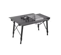 Compact Portable BBQ Table for Outdoor Cooking, Easy Setup Camping Grill Station, Perfect for Parties, Picnics, Tailgating, and Backyard Gatherings