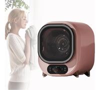 Compact Portable Condenser Tumble Dryer, 0.8kg Capacity, Wall Mounted or Counter Top Use, Mini Spin Dryer, Small Vented Design