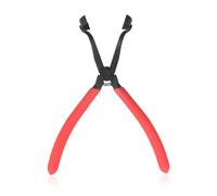 Compact Portable Drum Brake Hold Down Spring Pliers with Curved Neck Designs for Easy Access Removal and Installation Brake Spring Tool