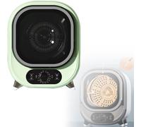 Compact Portable Dryer With 2 Temperature Settings Freestanding Vented Tumble Dryer For Home, Dorm, Balconies - Elegantblue-220V