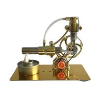Compact & Portable Stirling Engine Model Educational Physics Toy Physics Experiment Toy Explore the Science of Power Educational Compact & Portable Stirling Engine Model Experiment Explore the Science
