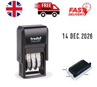 Compact Printy 4810 Self-Inking Date Stamp: Sharp, Clear Impressions Every Time