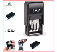 Compact Printy 4810 Self-Inking Date Stamp: Sharp, Clear Impressions Every Time