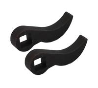Compact Pry Bar Adaptor Head, Strong Crowbar, 1/2 Inch Ratchet, Opens End Wrench Tool, Heat Treated Carbon Steel for Multiple Jobs with Infinite Ratchet Angles for Tough Tasks