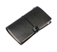 Compact PU Leather Travelers Notebook with Multiple Inserts Size Portable Diary Suitable for Students Professional Travel Journal