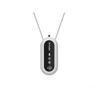 Compact Purifier Featuring For Rapid And For Ion Release, Lightweight Portable Design For Outdoor Hiking Fishing, Personal Freshener Device Silver(White)
