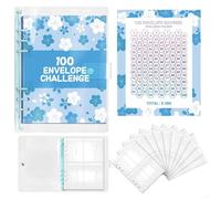 Compact PVC Mini Binder with Clear View Design Perfect for Managing Schedules and Projects (3)