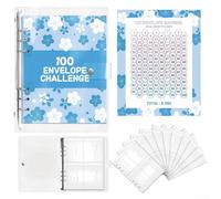 Compact PVC Mini Binder with Clear View Design Perfect for Managing Schedules and Projects (4)