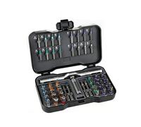 Compact Ratchets Tool Featuring 50 Bits and Bidirectional Ratchets Systems for Efficient Screw Driving in Tight Spaces Bits