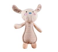 Compact Rattle Plush, Animal Rattle, Soft Sensory Grab Shaker with Plush Material, Hand Grip Toy, Rattles with Cute Design, Development Toy for, Rabbit, Bear & Duck Shapes