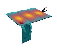 Compact Rechargeable Heating Pad for Outdoor Seating 3 Customizable Warmth Modes Transportable Carry Handle Encompassed Ergonomic Warmed Chair Pillow