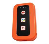 Compact Remote Control for DJI for Action 6 5 Pro 4 Orange Compact | for perfect fit for dji for Action 6, 5 Pro, 4, soft touch, easy button for access, vibrant orange color