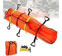 Compact Rescue Stretcher, Foldable Negative Pressure Airbag, Multi Handles, Full Body Support for Firefighter and Narrow Space Rescue Operations