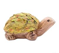 Compact Resin Garden Ornament 14cm Turtle or Snail Design | Smooth resin texture, snail silhouette, compact 14cm size, indoor shelf decor, artistic flair(Turtle A)