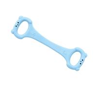 Compact Resistance Strap Stretch Trainer for Home Use | Integrated end grips, Behind the Back Pull and Overhead Raise, Pre Workout Prep, Post-Workout Stretching