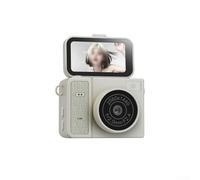 Compact Retro CCD Camera with Flip Display for Student Photographers Exploring Basic Digital Imaging Techniques (gray)