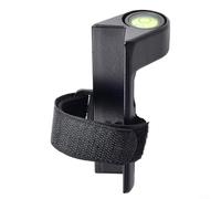 Compact Right-Angle Level with Vertical Orientation and Responsive Bubble for On-the-Go Construction Professionals (Black)