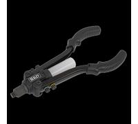 Sealey Heavy Duty Short Arm Riveter Compact with Collection Bowl