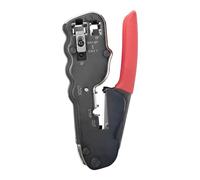 Compact RJ11 and RJ45 Crimper; Pass-Through