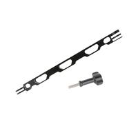 Compact, robust motorcycle camera extension arm stabilizers eliminate vibration while driving and sports noise and dampen self-portraits