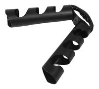 Compact Rotating Three-tier Dumbbell Rack Stand for Gym Storage | PP Construction, Black Finish, Space Saving Organizer, Modern Sleek Style, Home Training Equipment