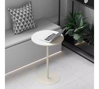 Compact Round Bar Table High Top Bistro Dining Table with Durable Metal Base Ideal for Small Spaces in Home & Kitchen Stylish Pub Table for Modern Decor