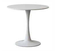 Compact Round Dining Table - Stylish Bistro Bar Table for Small Spaces - Perfect Leisure Table for Home Coffee Areas and Cozy Gatherings