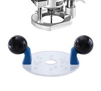 Compact Router Sub-Base with Handles Router Attachment for Bosch Dewalt Woodworking Tools