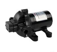 Compact RV Water Pump 12V 24V for Camper Van | Self-priming up to 6ft, dual voltage 12V/24V, ideal for freshwater systems, automatic pressure switch (G28-45-24(24V))