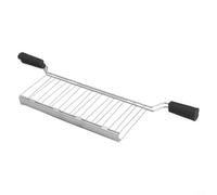 Compact Sandwich Cage for Toaster Create Delicious Toasties and Maintain a Tidy Kitchen Space (Black)