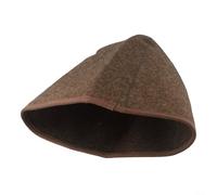Compact Sauna Wool Cap for Travel, Ensures Optimal Heat Retention and Detox Benefits