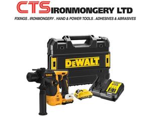 Compact SDS+ Hammer Drill DeWalt DCH072L2-GB 12v 3Ah Brushless