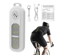 Compact Security Siren - Personal Alarm Keychain Loud 130dB with LED Flash | Portable Self Defense Device for Women, Teenagers, Night Running, Biking, Outdoor Protection