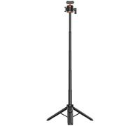 Compact Selfie Tripod with Magnetic Mount and Remote for Insta360 X5 Pro2, ABS Construction, 21x4x4 cm Foldable for Travel Content CreationProfessional and Fashion