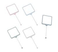 Compact Shatter-Resistant Travel with Ergonomic Grip & Reflection for Professional Makeup Application Highly Definition Handheld Single Sided Makeup Mirrorings