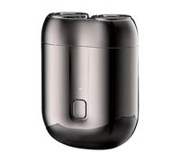 Compact Shaver for Men - 2024 Double Head, Shaving Buzzer That Ensures a Fast and Smooth Shaving Experience | Pocket Size Rotary Electric Shaver, Waterproof Face Storm Shaver Rechargeable for Wet