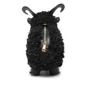Compact Sheep Shoulder Bag Zippers Organization Soft Plush Exterior Lightweight Perfect for Everyday Adventures Adorable Animal Bag