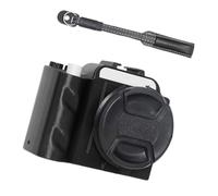 Compact Shockproof Camera Grip Quick Installation Handle With Wrist Strap & Lens Cap For 13 Accessory Portable Action Camera