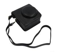Compact Shoulder Bag for Instax for mini 40 Travel Friendly Compact(Black) | Shock-absorbing hard shell, scratch resistant PU, protects from drops, compact 12x14cm size