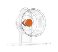 Compact Silent Exercise Wheel - Hamster Toys Supplies, Quiet Road Wheel | Gerbils, Rats, Chinchillas And Guinea Pigs, Indoor Racing Wheels Pa