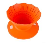 Compact Silicone Coffee Dripper for Travel, Collapsible Pour Over Maker, Brews 1 2 Cups, Easy Maintenance and Eco Friendly (red)