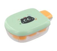 Compact Silicone Ice Maker for Fast Ice Cubes, Perfect for Chilling Drinks in Small Kitchens and Home Use (Green)