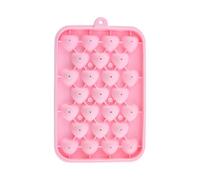 Compact Silicone Ice, Tray Reusable Food, GraHeart Shape, Mould