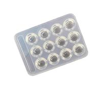 Compact Silicone Palette For Nails Polishes Storage Leakproof Design Ideal For Mobiles Beauty Services And Foldable Paint Palette