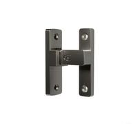 Compact Sliding Bolt Latch 84x18mm for Cabinet Garden Gate(Grey)