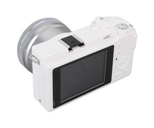 Compact Small Camera 4K Digital Camera with Autofocus, 12X Zoom, 64MP Images, 3 Inch IPS Screen, Hot Shoe, External Mic for Travel, Family Gathering, Learning