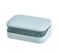 Compact Soap Holder with Drain Base, Gym Friendly Travel Sealed Hygienic Storage Box for Backpacking Travel Household Soap Dish